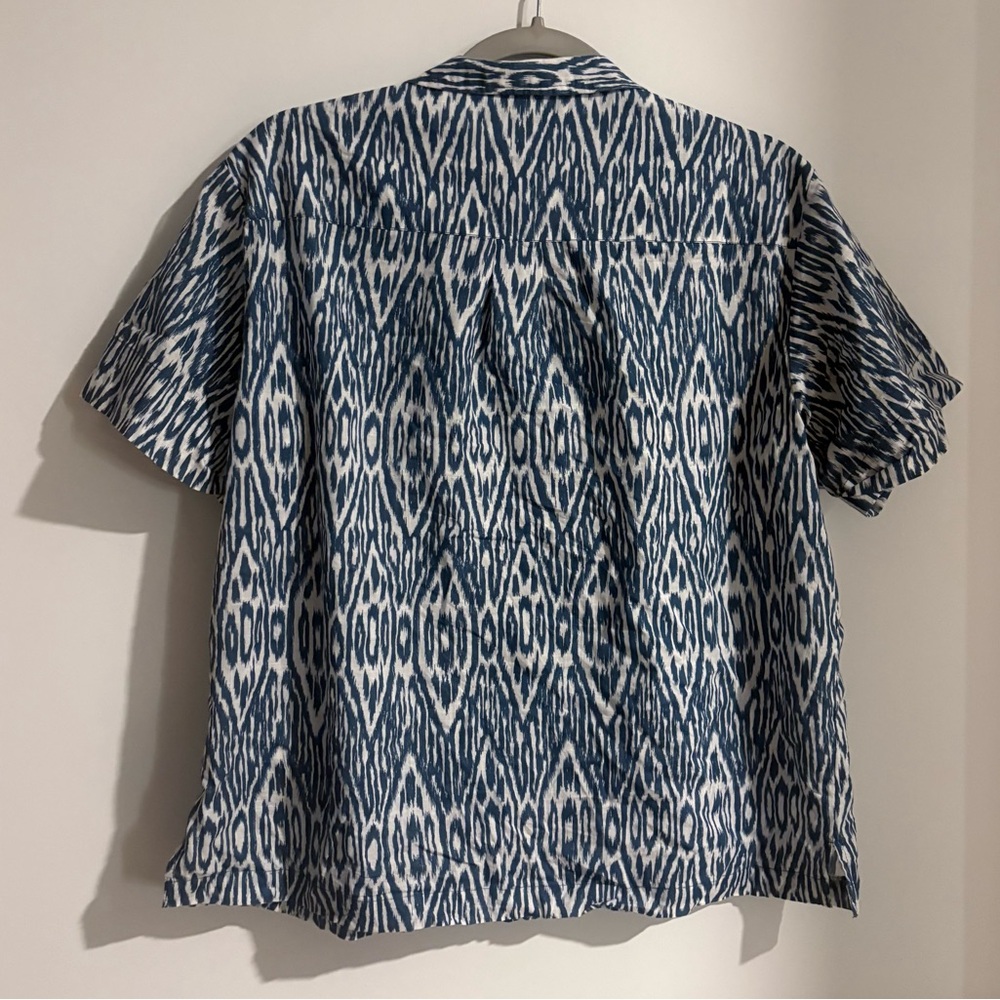 PILCRO Anthropologie Printed Voile Surf Shirt - Picture 6 of 11